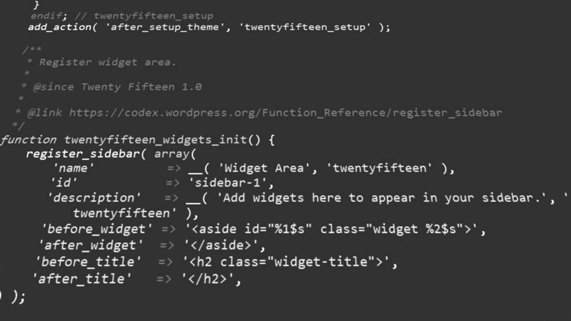 Expense management workspace with structured documentation